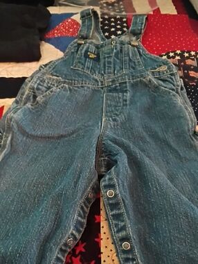 Classic Blue Denim Overalls